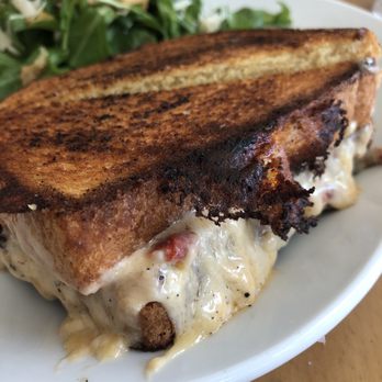 Beautiful Rind - Pimento cheese and bacon sandwich with refreshing side salad - Cheese Shops Near Me - Chicago, Illinois