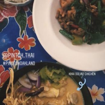 Pintoh Thai - Khai Khao Soi with Chicken - Thai Near Me - Oakland, California Pintoh Thai - Khai Khao Soi with Chicken - Thai Near Me - Oakland, California
