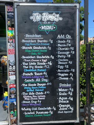 Menu photo 5 The Homies Los Angeles, CA