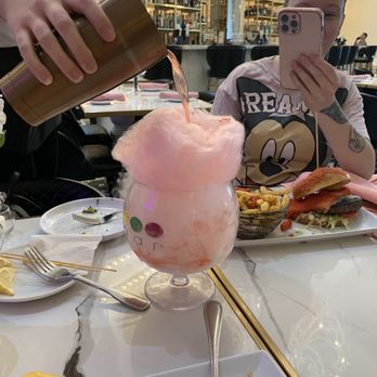Sugar Factory - Pretty in pink cotton candy drink - Desserts Near Me - Glendale, Arizona Sugar Factory - Pretty in pink cotton candy drink - Desserts Near Me - Glendale, Arizona