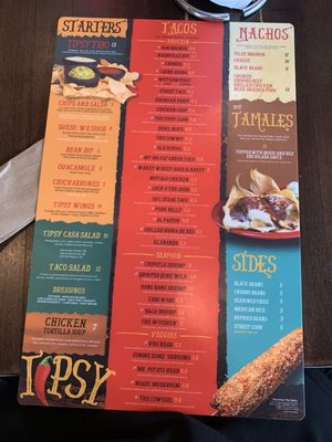 Menu photo 3 Tipsy Taco - Clemson Seneca, SC Menu photo 3 Tipsy Taco - Clemson Seneca, SC