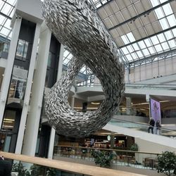 Fisketorvet Shopping Center - The famous Fish Statue