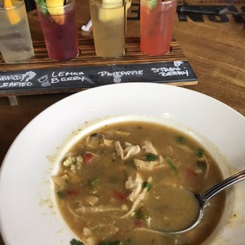 BJ's Restaurant & Brewhouse - Tortilla soup that came with lunch special. - Pizza Near Me - Fort Myers, Florida BJ's Restaurant & Brewhouse - Tortilla soup that came with lunch special. - Pizza Near Me - Fort Myers, Florida