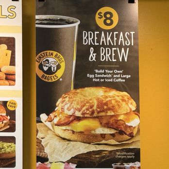 Einstein Bros. Bagels - $8 special - Breakfast & Brunch Near Me - Fort Worth, Texas
