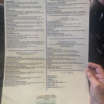 El Azteca - Lunch menu - Latin American Near Me - Clarksville, Maryland