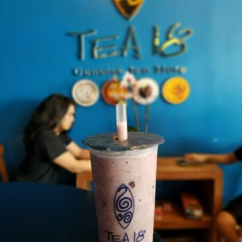 Tea 18 - Blueberry ice blended - Bubble Tea Near Me - Sacramento, California Tea 18 - Blueberry ice blended - Bubble Tea Near Me - Sacramento, California