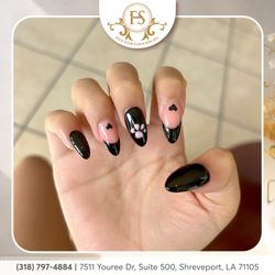 Five Star Spa Nail Salon - Soft, sweet, and oh-so-cute! Cat paw vibes for nails that are purr-fectly unique. 
 Channel your inner kitty with every manicure!