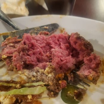 Burger Antics - My uncooked burger I was served after I asked for it to be cooked a second. So the first time was worse. I asked for medium well. - Burgers Near Me - Brookfield, Illinois Burger Antics - My uncooked burger I was served after I asked for it to be cooked a second. So the first time was worse. I asked for medium well. - Burgers Near Me - Brookfield, Illinois