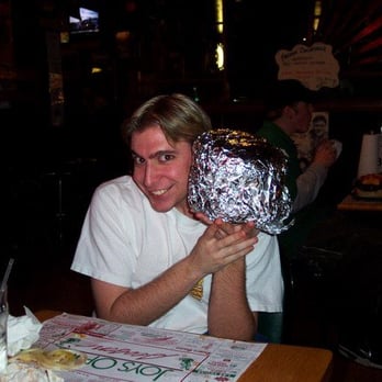 Denny's Beer Barrel Pub - Turning it sideways, even after what I ate it's still bigger than my head.. - Pubs Near Me - Clearfield, Pennsylvania