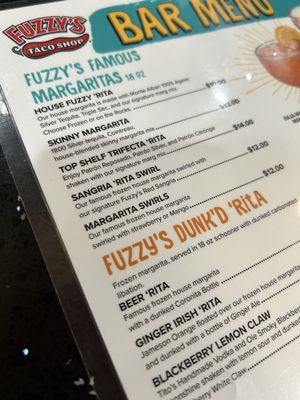 Menu photo 6 Fuzzy's Taco Shop Barstow, CA Menu photo 6 Fuzzy's Taco Shop Barstow, CA