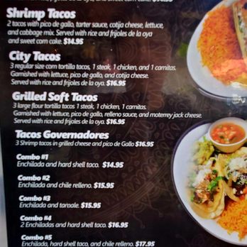 Chonitos Mexican Restaurant - Menu as of 6/21/2023 - Mexican Near Me - Alhambra, California
