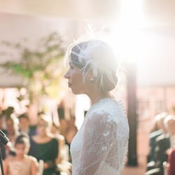 Emma Couture & Alterations - Side shot of my beautifully tailored wedding dress. It was very delicate and Emma did an awesome job taking it in.