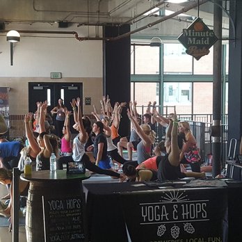 Daikin Park - Fans take part it Yoga, then a beer before the game - Stadiums & Arenas Near Me - Houston, Texas Daikin Park - Fans take part it Yoga, then a beer before the game - Stadiums & Arenas Near Me - Houston, Texas