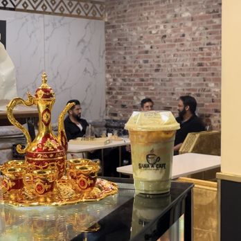 Sana'a Cafe - Yemeni Coffee featuring Pistachio Latte' - Coffee & Tea Near Me - Lake Forest, California Sana'a Cafe - Yemeni Coffee featuring Pistachio Latte' - Coffee & Tea Near Me - Lake Forest, California