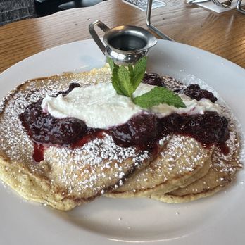 Pier 115 - Lemon Ricotta Pancakes - Sports Bars Near Me - Edgewater, New Jersey