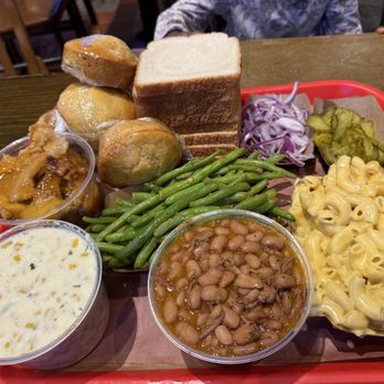 Terry Black's Barbecue - Items I would order again: Cream corn 10/10 Mac & cheese  Green beans - Barbeque Near Me - Austin, Texas