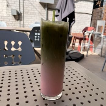 Nook - Strawberry milk matcha - New American Near Me - Tucson, Arizona