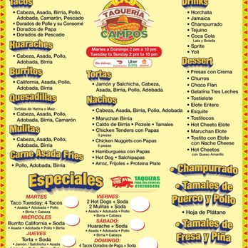 Taqueria Campos - Food Trucks Near Me - San Diego, California Taqueria Campos - Food Trucks Near Me - San Diego, California