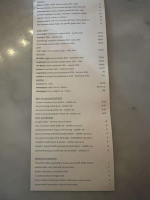 Menu photo 5 Serious Pie Downtown Seattle, WA