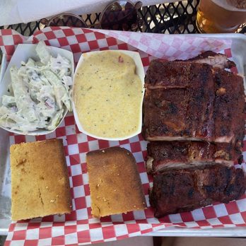 Hubba Hubba Smokehouse - 1/2 rack of ribs - Barbeque Near Me - Flat Rock, North Carolina Hubba Hubba Smokehouse - 1/2 rack of ribs - Barbeque Near Me - Flat Rock, North Carolina
