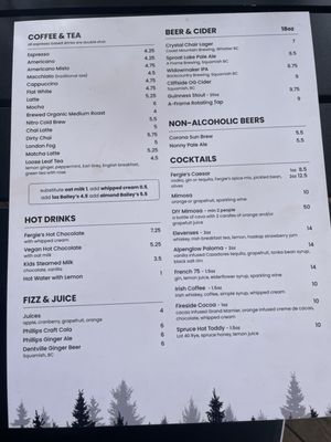 Menu photo 4 Fergie's Cafe Squamish, BC Menu photo 4 Fergie's Cafe Squamish, BC