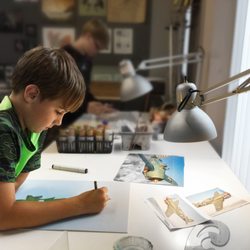 Art 101 Studios - Kids and teens learn to draw, paint and sculpt using professional art supplies.