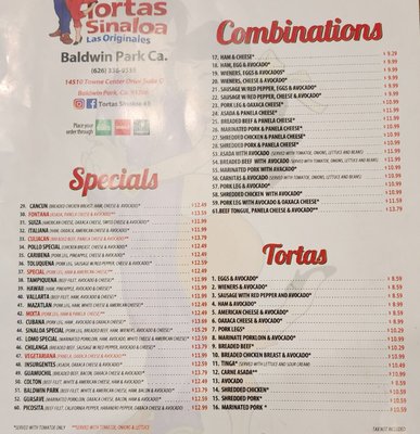 Tortas Sinaloa by null