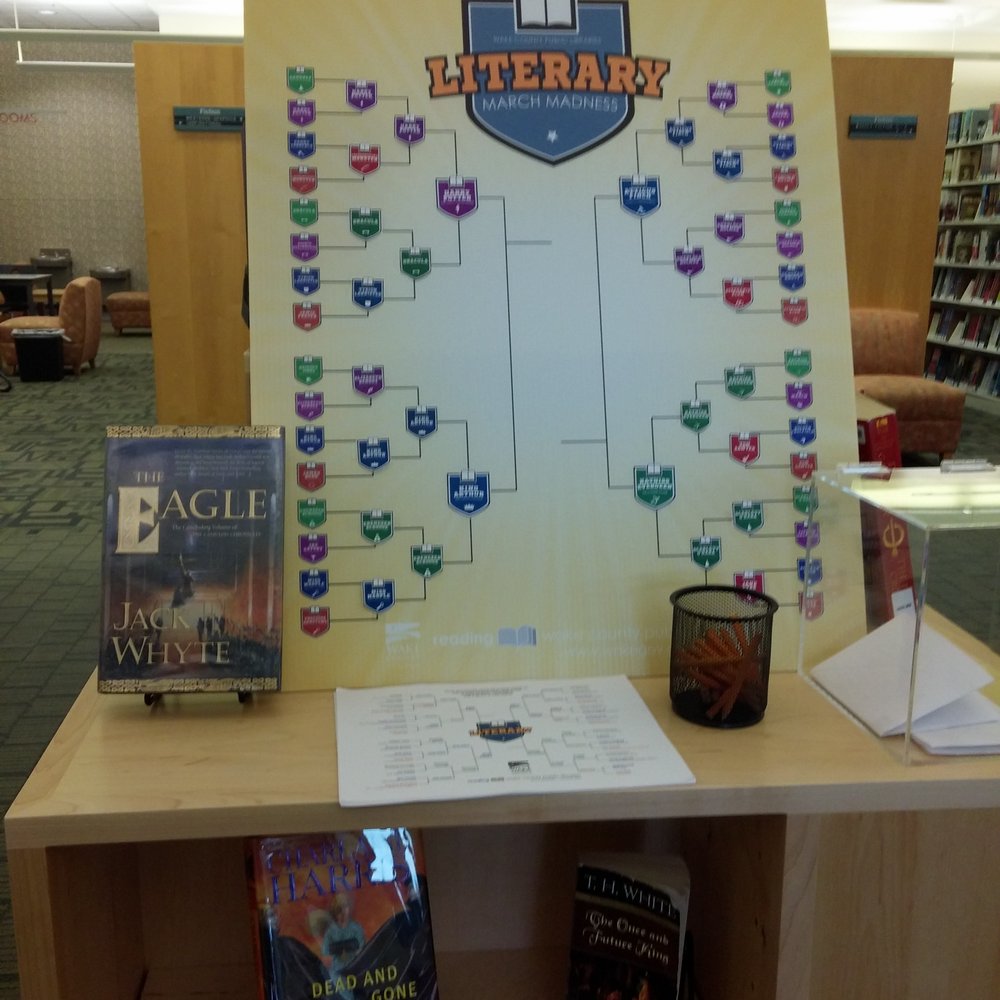 Eva Perry Regional Library - Literary March Madness - Libraries Near Me - Apex, North Carolina