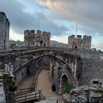 Conwy Castle by null