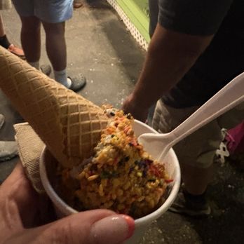 River Ducks Ice Cream - One scoop w krunch kote- asked for a dish to enjoy it slowly... - Ice Cream & Frozen Yogurt Near Me - Camden, Maine River Ducks Ice Cream - One scoop w krunch kote- asked for a dish to enjoy it slowly... - Ice Cream & Frozen Yogurt Near Me - Camden, Maine
