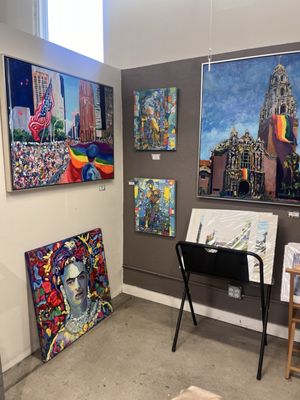 The Studio Door by null