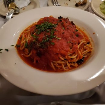 Pasta Amore - Fettuccine alla puttanesca - Italian Near Me - Omaha, Nebraska Pasta Amore - Fettuccine alla puttanesca - Italian Near Me - Omaha, Nebraska