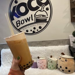 Thai Green Tea with Boba