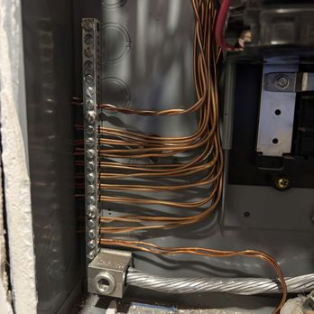 Norman Beshere - Added proper grounding to commercial office building second floor panel. - Electricians Near Me - Randolph, Massachusetts Norman Beshere - Added proper grounding to commercial office building second floor panel. - Electricians Near Me - Randolph, Massachusetts
