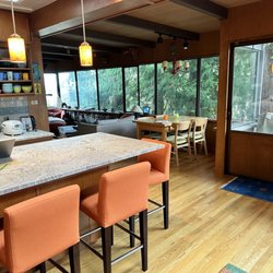 Upholstered barstools