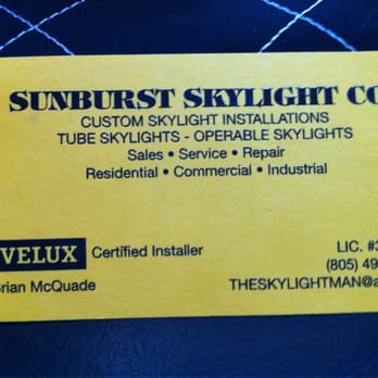 Sunburst Skylights - General Contractors Near Me - Newbury Park, California Sunburst Skylights - General Contractors Near Me - Newbury Park, California