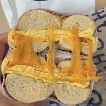H&H Bagels - Egg & cheese - Bagels Near Me - Chicago, Illinois