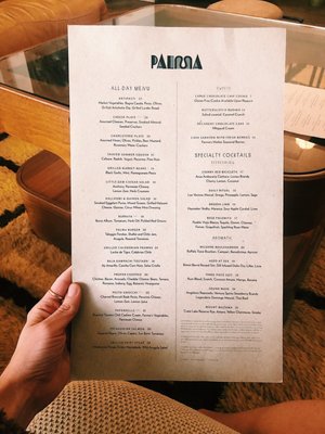 Menu photo 7 Palma Santa Monica, CA Menu photo 7 Palma Santa Monica, CA