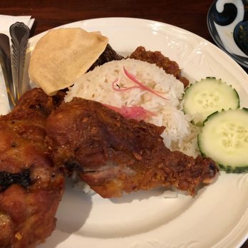 Rasa - Nasi Lemak with fried chicken. - Malaysian Near Me - New York, New York Rasa - Nasi Lemak with fried chicken. - Malaysian Near Me - New York, New York