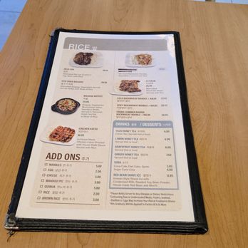 Ireh Restaurant - Menu - Korean Near Me - Honolulu, Hawaii