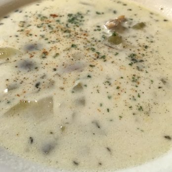 Salt & Pepper - Clam Chowder. Not the thick kind but I love it!! - American Near Me - Tiburon, California Salt & Pepper - Clam Chowder. Not the thick kind but I love it!! - American Near Me - Tiburon, California