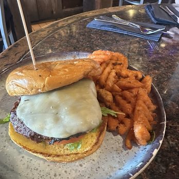 The Whiskey - *The Camel with Sweet Potato Waffel Fries. - American Near Me - Orlando, Florida