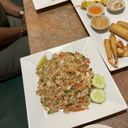 Thai and I - Crab, shrimp, chicken fried rice