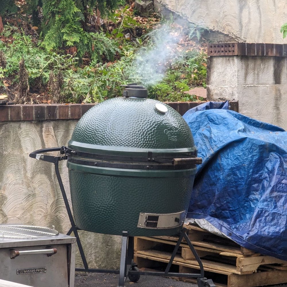 Voodoo Brewery - State College - Their XXL Big Green Egg. They put some cash into their preferred smoking device. They were smoking chicken thighs while I was drooling. - Bars Near Me - State College, Pennsylvania Voodoo Brewery - State College - Their XXL Big Green Egg. They put some cash into their preferred smoking device. They were smoking chicken thighs while I was drooling. - Bars Near Me - State College, Pennsylvania
