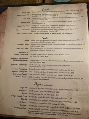 Menu photo 3 Mangia Mangia Italian Grill Hershey, PA Menu photo 3 Mangia Mangia Italian Grill Hershey, PA