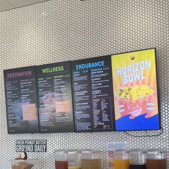 Rush Bowls - The menu - Juice Bars & Smoothies Near Me - Brambleton, Virginia