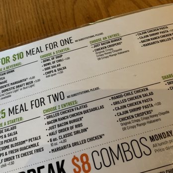 Chili's - Yay! They still gave the $10 meal deal! - Tex-Mex Near Me - Fresno, California Chili's - Yay! They still gave the $10 meal deal! - Tex-Mex Near Me - Fresno, California