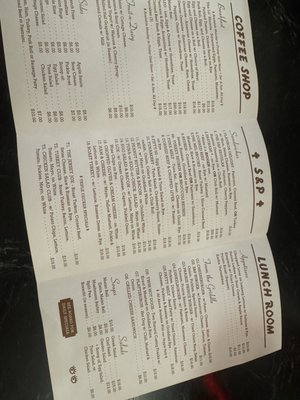 Menu photo 7 S&P New York, NY Menu photo 7 S&P New York, NY