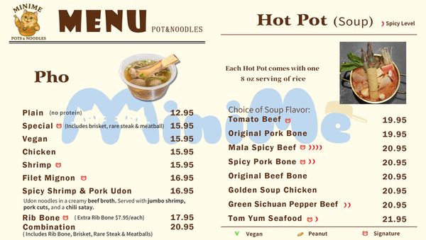 Menu photo 5 MiniMe Pots and Noodles Rancho Cucamonga, CA