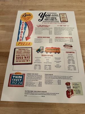 Menu photo 4 Lou Malnati's Pizzeria Tempe, AZ